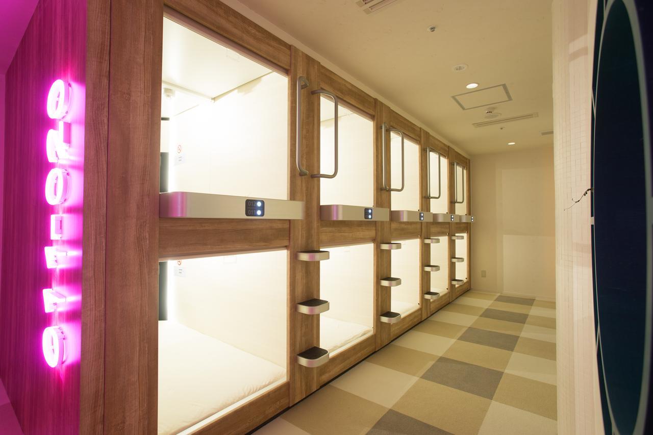 אוסקה New Japan Lady'S Capsule Hotel מראה חיצוני תמונה